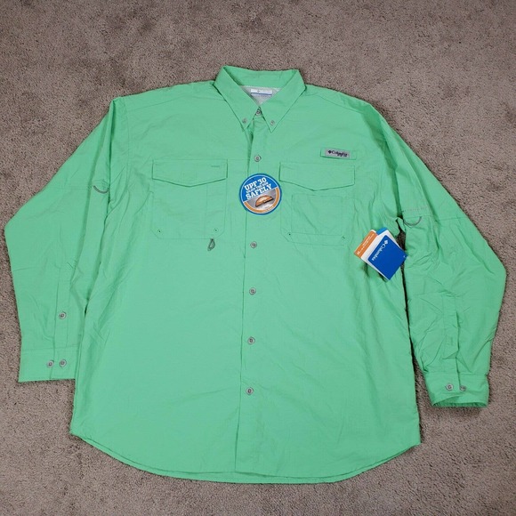 Columbia Other - Columbia PFG Convertible Shirt - Distant Water L